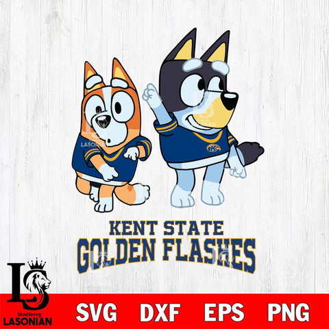 Kent State Golden Flashes Bluey Chilli Mode Dance Svg Eps Dxf Png File, Digital Download, Instant Download