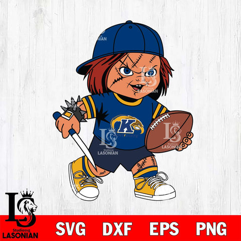 Kent State Golden Flashes Chucky Horror 10 Svg Eps Dxf Png File, NCAA svg, Digital Download, Instant Download