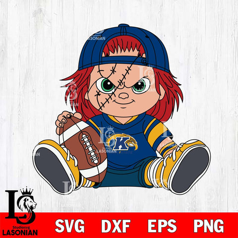 Kent State Golden Flashes Chucky Horror 11 Svg Eps Dxf Png File, NCAA svg, Digital Download, Instant Download