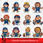 Kent State Golden Flashes Chucky Horror Bundle 12 SVG Eps Dxf Png File, Bundle NCAA svg, Digital Download, Instant Download
