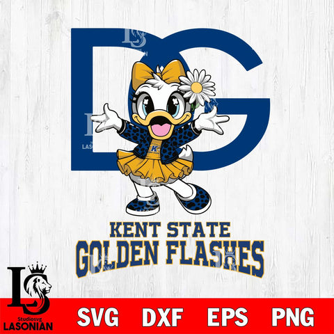 Kent State Golden Flashes Dolce And Gabbana Daisy Duck Disney Svg Eps Dxf Png File, Digital Download, Instant Download