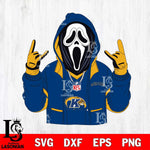 Kent State Golden Flashes Ghostface Scream Football Halloween Svg Eps Dxf Png File, NCAA svg, Digital Download, Instant Download