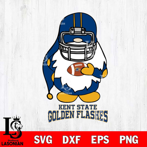 Kent State Golden Flashes Gnomes Christmas Svg Eps Dxf Png File, Digital Download, Instant Download