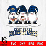 Kent State Golden Flashes Gnomes Coffee Svg Eps Dxf Png File, Digital Download, Instant Download