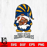 Kent State Golden Flashes Gnomes Football Svg Eps Dxf Png File, Digital Download, Instant Download