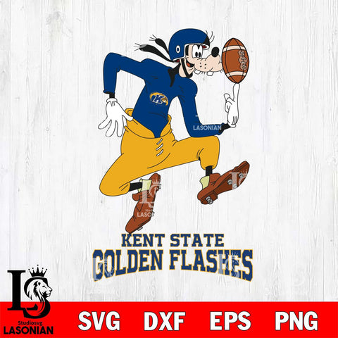 Kent State Golden Flashes Goofy Circus Football SVG DXF EPS PNG FILE,NCAA svg ,Football Digital Download,Instant Download, Silhouette