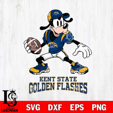 Kent State Golden Flashes Goofy Disney, Svg Eps Dxf Png File, Digital Download