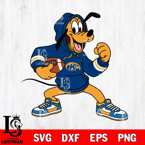 Kent State Golden Flashes Goofy Disney Football Christmas File Cut, NCAA SVG DXF EPS PNG FILE, Digital Download , Criucut , Silhouette