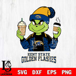 Kent State Golden Flashes Grinch 2 coffee Svg Eps Dxf Png File, Digital Download, Instant Download