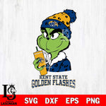 Kent State Golden Flashes Grinch Bougie Leopard Svg Eps Dxf Png File, Digital Download, Instant Download