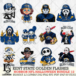 Kent State Golden Flashes Halloween Bundle 12 SVG Svg Eps Dxf Png File, NCAA bundle svg, Digital Download, Instant Download