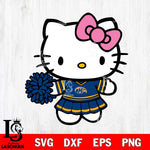 Kent State Golden Flashes Hello Kitty Cheerleader 8 Svg Eps Dxf Png File, Digital Download, Instant Download