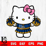 Kent State Golden Flashes Hello Kitty Cheerleader 9 Svg Eps Dxf Png File, Digital Download, Instant Download