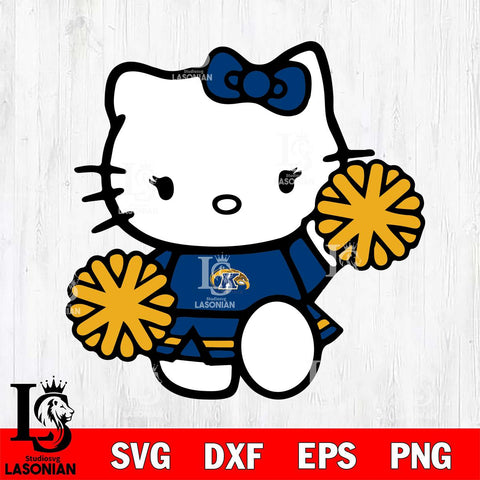 Kent State Golden Flashes Hello Kitty sport 4 Svg Eps Dxf Png File, NCAA svg, Digital Download, Instant Download