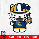 Kent State Golden Flashes Hello Kitty sport 9 Svg Eps Dxf Png File, NCAA svg, Digital Download, Instant Download