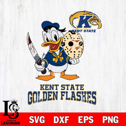 Kent State Golden Flashes Jason Voorhees 12 Svg Eps Dxf Png File, Digital Download