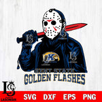 Kent State Golden Flashes Jason Voorhees Horror 12 Svg Eps Dxf Png File, NCAA svg, Digital Download, Instant Download