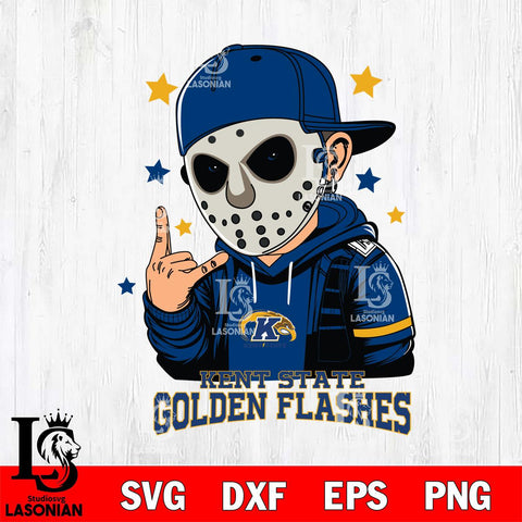 Kent State Golden Flashes Jason Voorhees Horror 9 Svg Eps Dxf Png File, NCAA svg, Digital Download, Instant Download