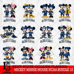 Kent State Golden Flashes Mickey Minnie Mouse NCAA Bundle 12 Svg Eps Dxf Png File, Bundle NCAA svg , File Cut , Digital Download , Instant Download, Cut Svg Files