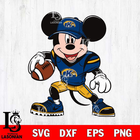 Kent State Golden Flashes Mickey Mouse Svg Eps Dxf Png File, NCAA svg, Digital Download, Instant Download