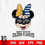Kent State Golden Flashes Minnie Mouse Love 2, Svg Eps Dxf Png File, Digital Download