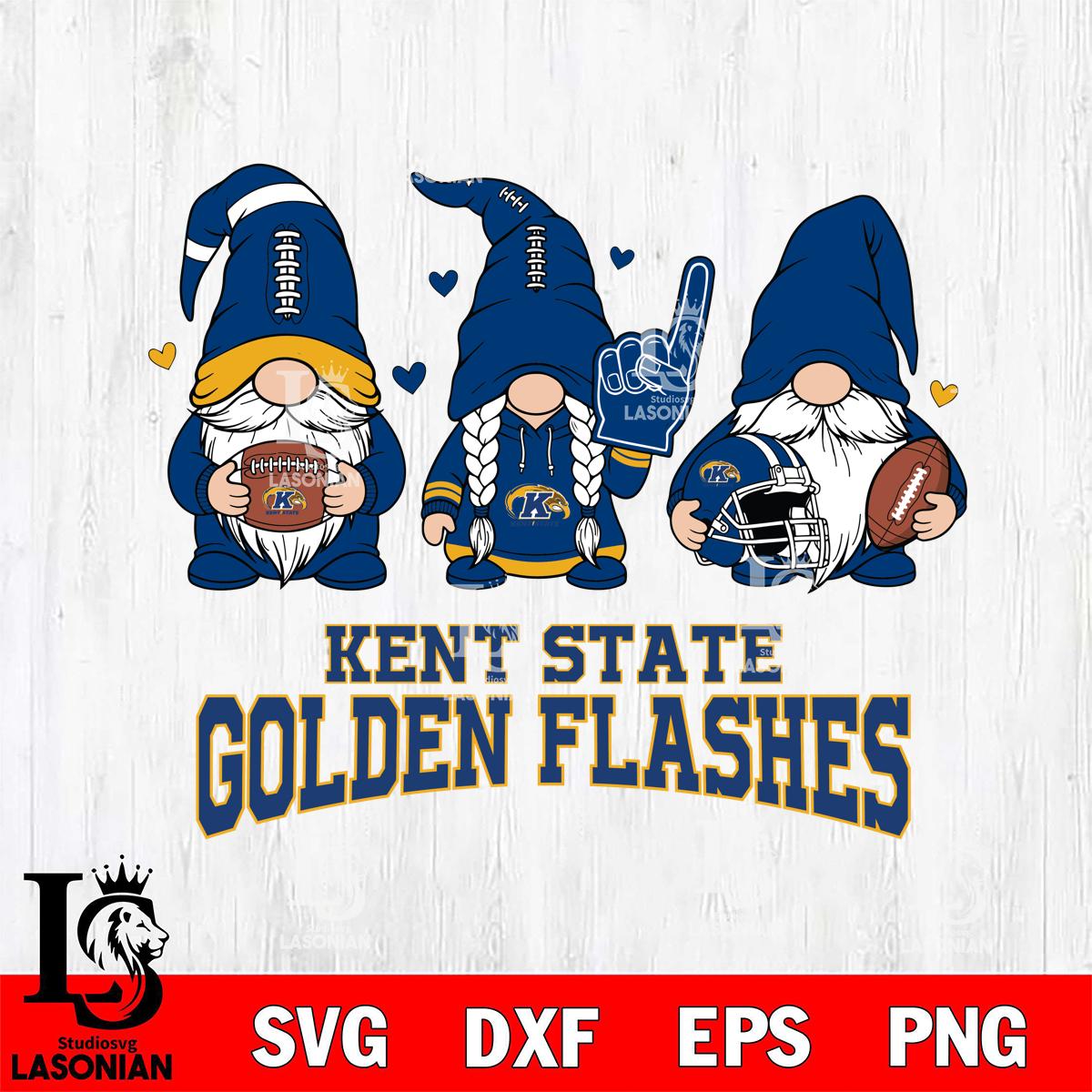 Kent State Golden Flashes Rugby Gnome – lasoniansvg