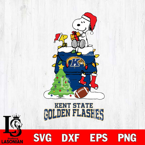 Kent State Golden Flashes Snoopy Sport 11 Svg Eps Dxf Png File, Digital Download