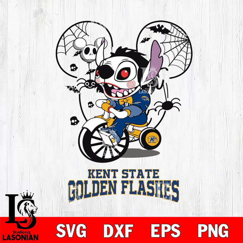 Kent State Golden Flashes Stitch Jigsaws Halloween Svg Eps Dxf Png File, Digital Download, Instant Download