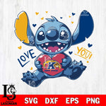 Kent State Golden Flashes Stitch Love Svg Eps Dxf Png File, NCAA svg, Digital Download, Instant Download