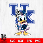 Kentucky Wildcats Fancy Daisy Duck Disney Svg Eps Dxf Png File, Digital Download, Instant Download