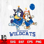 Kentucky Wildcats Bluey & Bingo 2 Svg Eps Dxf Png File, NCAA svg, Digital Download, Instant Download