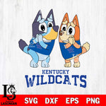 Kentucky Wildcats Bluey & Bingo 5 Svg Eps Dxf Png File, NCAA svg, Digital Download, Instant Download