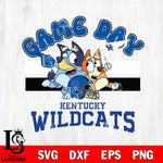 Kentucky Wildcats Bluey & Bingo 9 Svg Eps Dxf Png File, NCAA svg, Digital Download, Instant Download