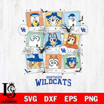 Kentucky Wildcats Bluey Halloween Sport Svg Eps Dxf Png File, Digital Download, Instant Download