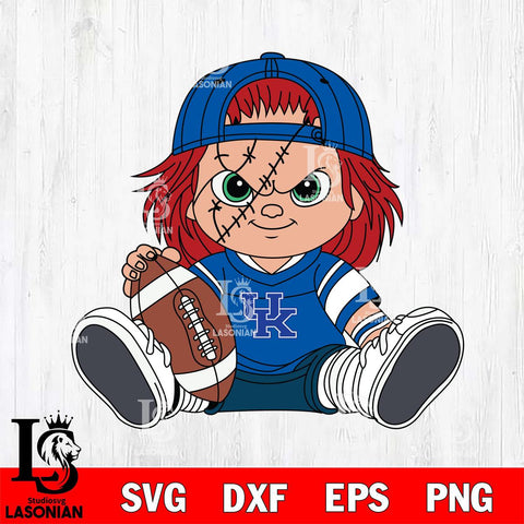 Kentucky Wildcats Chucky Horror 11 Svg Eps Dxf Png File, NCAA svg, Digital Download, Instant Download