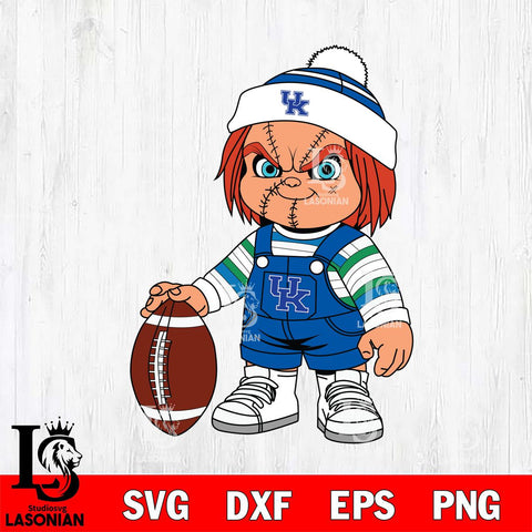 Kentucky Wildcats Chucky Horror 6 Svg Eps Dxf Png File, NCAA svg, Digital Download, Instant Download