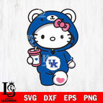 Kentucky Wildcats Cute Hello Kitty Svg Eps Dxf Png File, Digital Download, Instant Download