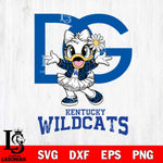 Kentucky Wildcats Dolce And Gabbana Daisy Duck Disney Svg Eps Dxf Png File, Digital Download, Instant Download
