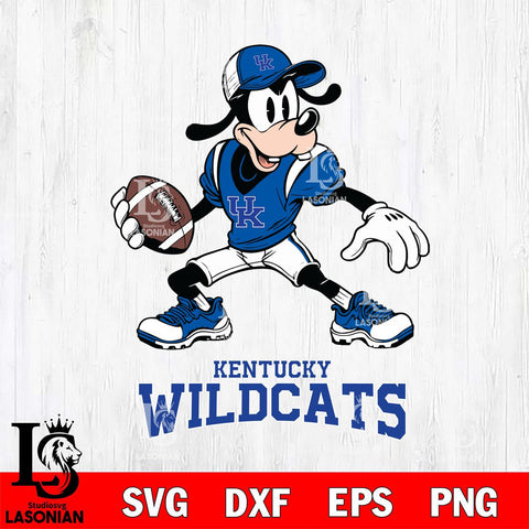 Kentucky Wildcats Goofy Disney, Svg Eps Dxf Png File, Digital Download
