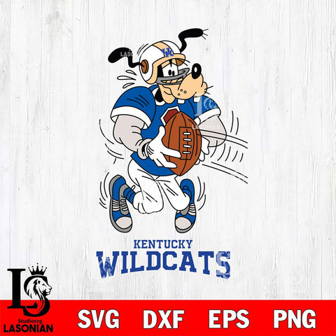 Kentucky Wildcats Goofy Sport Football SVG DXF EPS PNG FILE,NCAA svg ,Football Digital Download,Instant Download, Silhouette