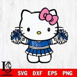 Kentucky Wildcats Hello Kitty Cheerleader 9 Svg Eps Dxf Png File, Digital Download, Instant Download