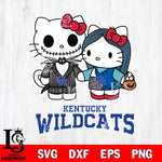 Kentucky Wildcats Hello Kitty Horror 11 Svg Eps Dxf Png File, Digital Download