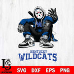 Kentucky Wildcats Jason Voorhees Halloween SVG Svg Eps Dxf Png File, Digital Download, Instant Download