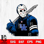 Kentucky Wildcats Jason Voorhees Horror 7 Svg Eps Dxf Png File, NCAA svg, Digital Download, Instant Download