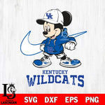 Kentucky Wildcats Mickey Mouse NIKE, Svg Eps Dxf Png File, Digital Download