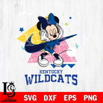 Kentucky Wildcats Minnie Mouse Dancing SVG DXF EPS PNG FILE, NCAA File Cut,Digital Download,Instant Download