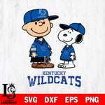 Kentucky Wildcats Peanuts Snoopy Football SVG DXF EPS PNG FILE,Snoopy File Cut, NCAA Digital Download,Instant Download,Christmas Silhouette