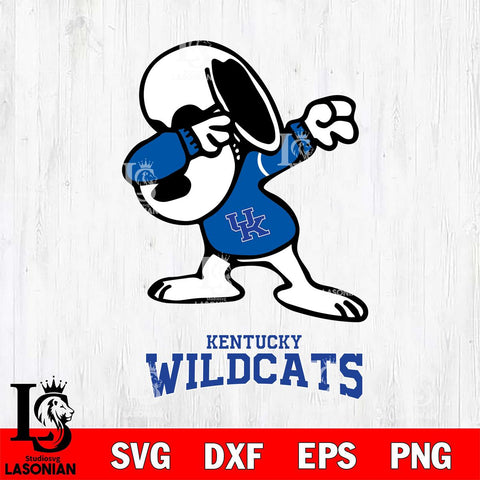 Kentucky Wildcats Snoopy Sport 3 Svg Eps Dxf Png File, Digital Download