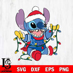 Kentucky Wildcats Stitch Christmas Lights Svg Eps Dxf Png File, Digital Download, Instant Download
