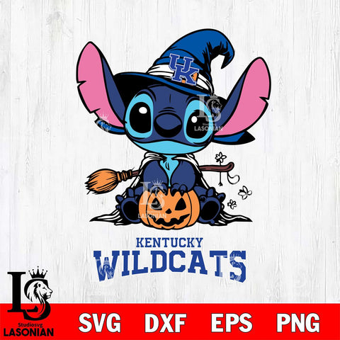 Kentucky Wildcats Stitch witch Svg Eps Dxf Png File, NCAA svg, Digital Download, Instant Download